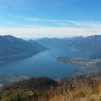 Veduta sul piano di Magadino e Locarno-Ascona