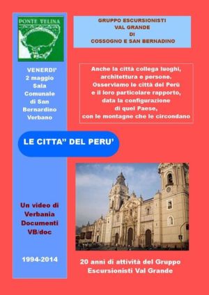 Pubblicazione Le citta del Peru 300